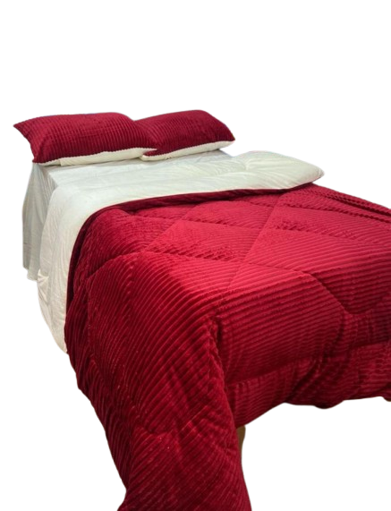 4-Piece Duvet Bed Cover Set | Includes Duvet, Sheet & 2 Pillowcases