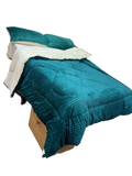 4-Piece Velvet Duvet Cover Set | Luxury Bedding with 2 Pillowcases & Sheet