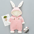 Baby Winter Jumpsuit – Thick, Hooded, Messenger Strap Outfit for Cozy Cold Weather - LIFE STORES UGANDA