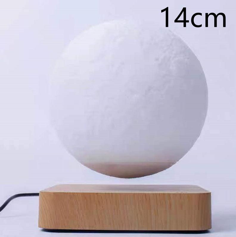 Magnetic Levitation Table Lamp Moon Light | 3D Printing Planet Night Light - LIFE STORES UGANDA