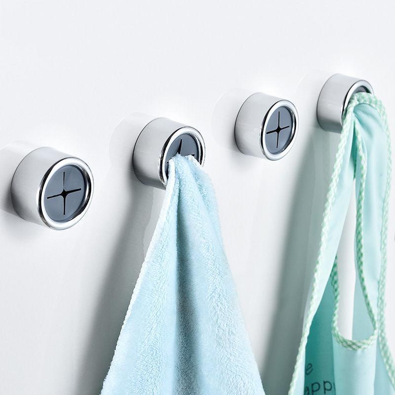 Rag Bathroom Lazy Towel Hook – Round Anti-Collision Design - LIFE STORES UGANDA