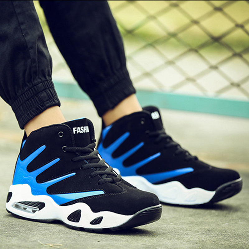 Men’s Air Cushion Basketball Sneakers | Waterproof, High-Top Performance Boots - LIFE STORES UGANDA