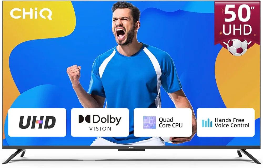 CHIQ 50 Inch 4K UHD Smart TV – Your Ultimate Entertainment Hub - LIFE STORES UGANDA