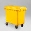 660L Wheelie Bin – Heavy-Duty HDPE Plastic Trash Can with 4 Wheels, Large Commercial Waste Container