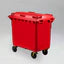 660L Wheelie Bin – Heavy-Duty HDPE Plastic Trash Can with 4 Wheels, Large Commercial Waste Container