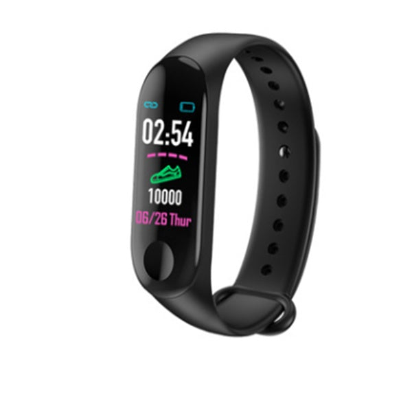 Smart Bracelet with Heart Rate & Blood Pressure Monitor – Track Fitness, Sleep, & More in Style - LIFE STORES UGANDA