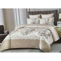 4-Piece HD 6x6 Bedcover Set | Includes Bedcover, Bedsheet & 2 Pillow Covers