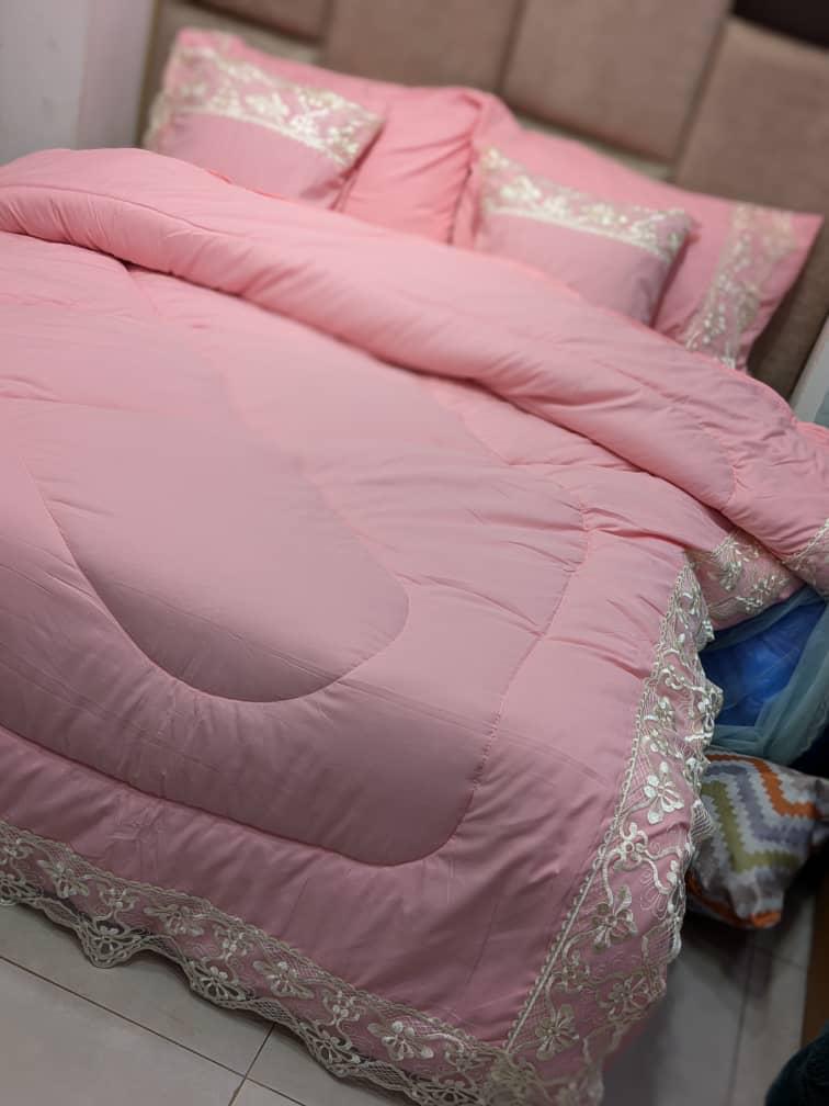 6-Piece Duvet Cover Set | Includes Duvet Cover, Bedsheet, 2 Pillows & 2 Cushions
