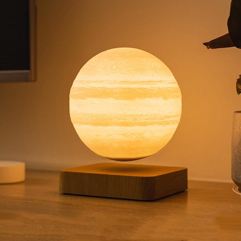 Magnetic Levitation Table Lamp Moon Light | 3D Printing Planet Night Light - LIFE STORES UGANDA