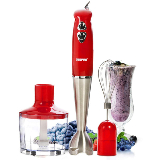 Geepas GHB6136 400W Hand Blender – Versatile & Powerful Kitchen Essential - LIFE STORES UGANDA