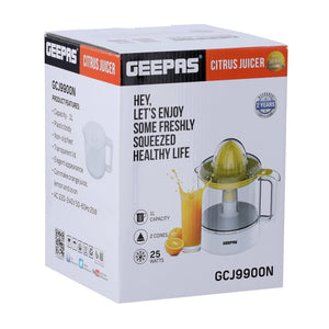 Geepas GCJ9900 25W Citrus Juicer – Effortless Fresh Juice Extraction