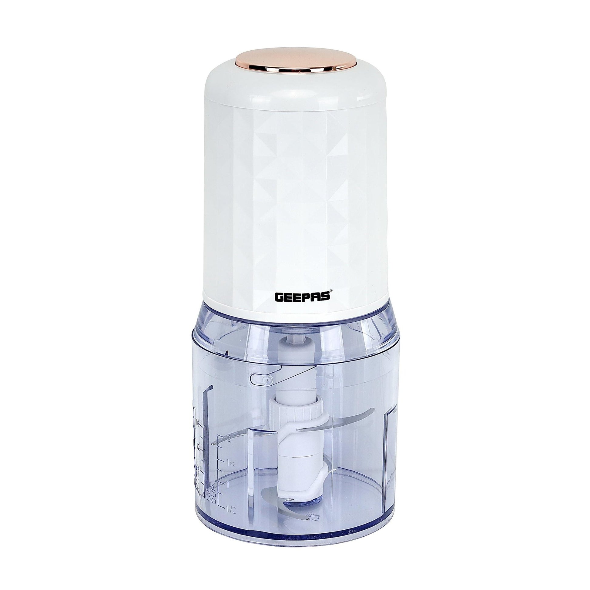 Geepas 0.5L Multi-Functional Chopper – Efficient & Safe Food Prep Solution - LIFE STORES UGANDA