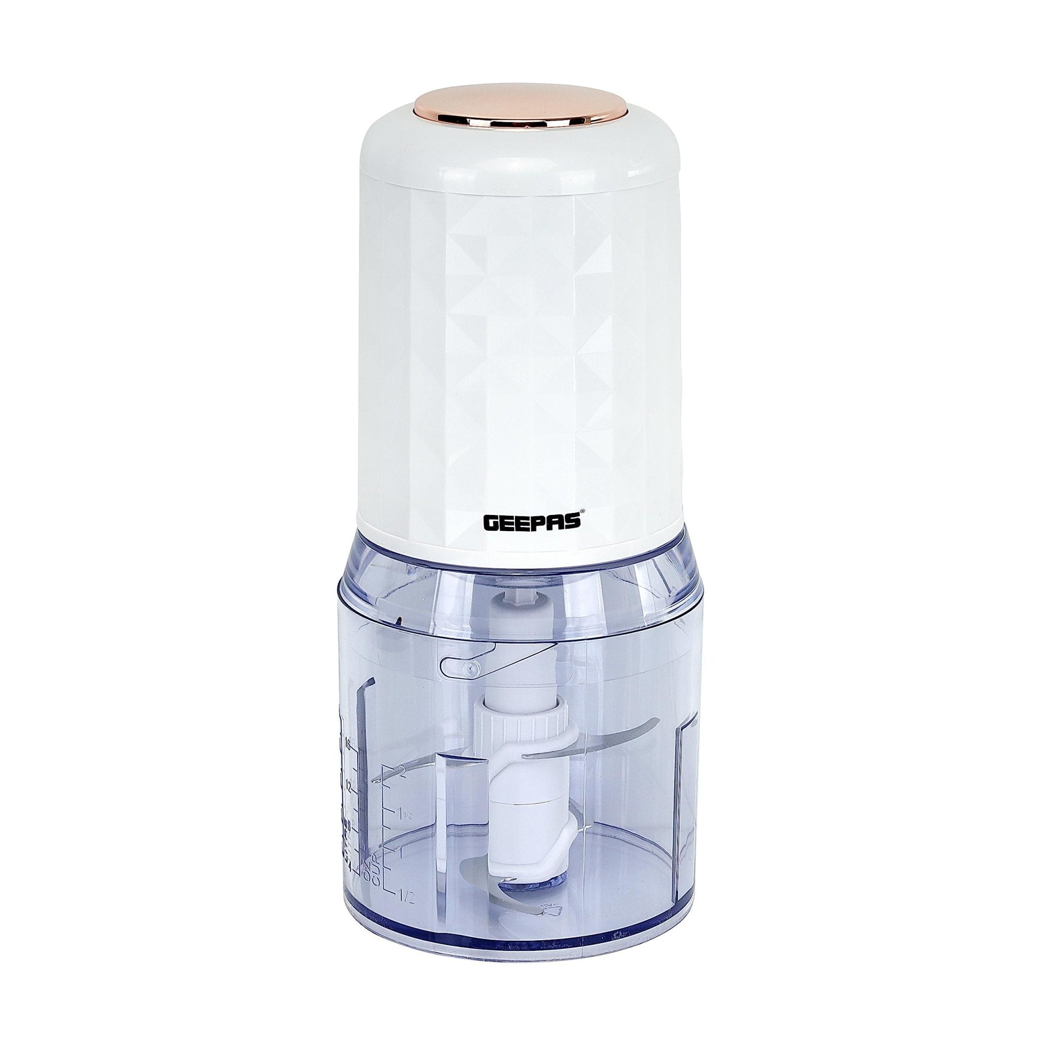 Geepas 0.5L Multi-Functional Chopper – Efficient & Safe Food Prep Solution - LIFE STORES UGANDA