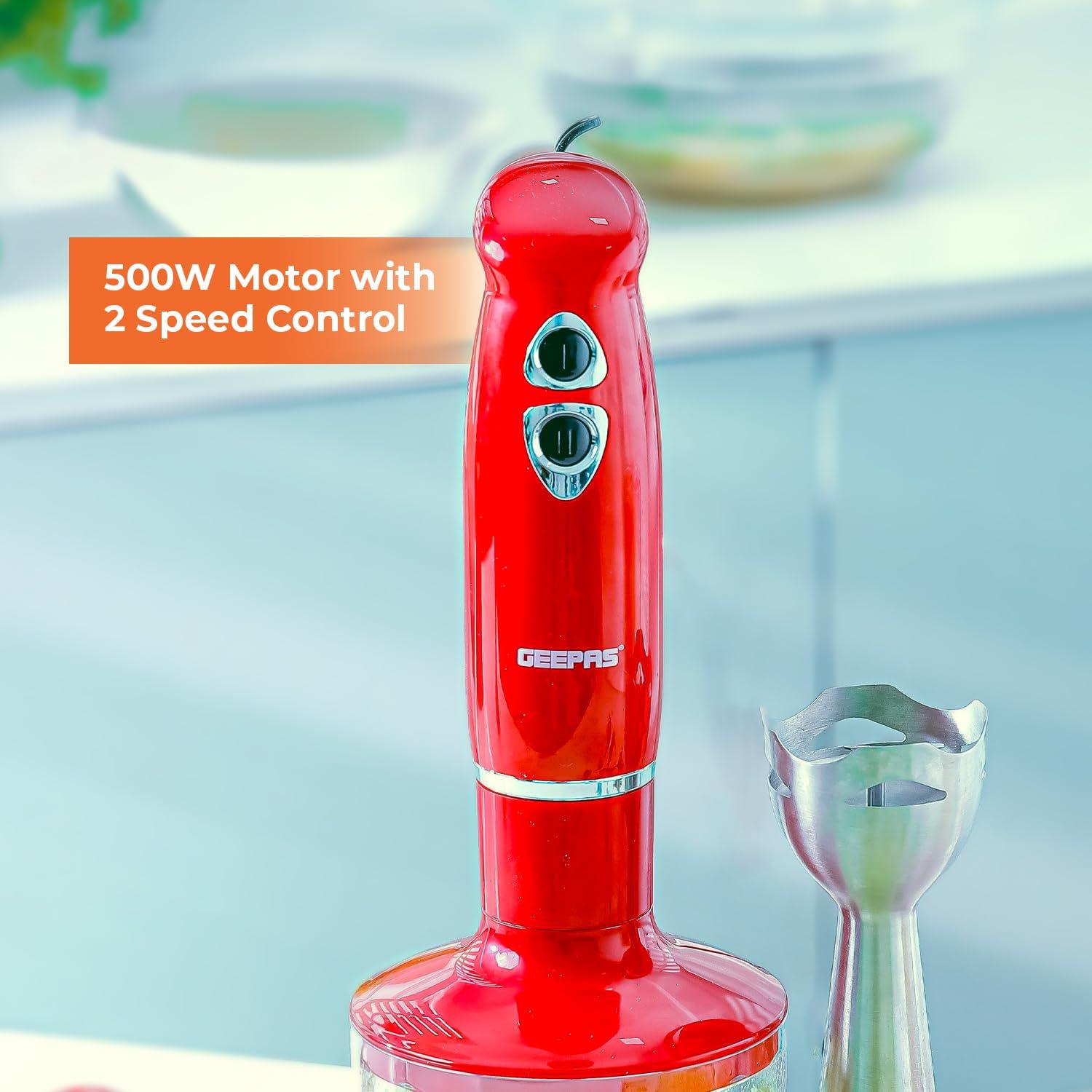 Geepas GHB6136 400W Hand Blender – Versatile & Powerful Kitchen Essential - LIFE STORES UGANDA