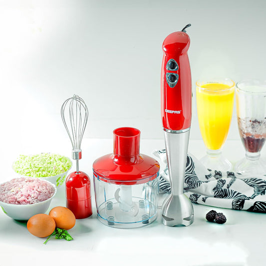 Geepas GHB6136 400W Hand Blender – Versatile & Powerful Kitchen Essential - LIFE STORES UGANDA
