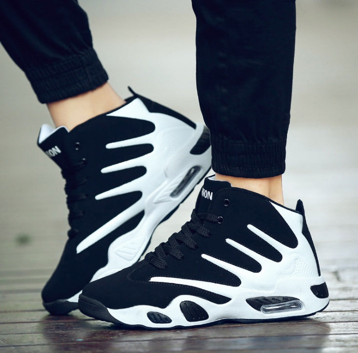Men’s Air Cushion Basketball Sneakers | Waterproof, High-Top Performance Boots - LIFE STORES UGANDA