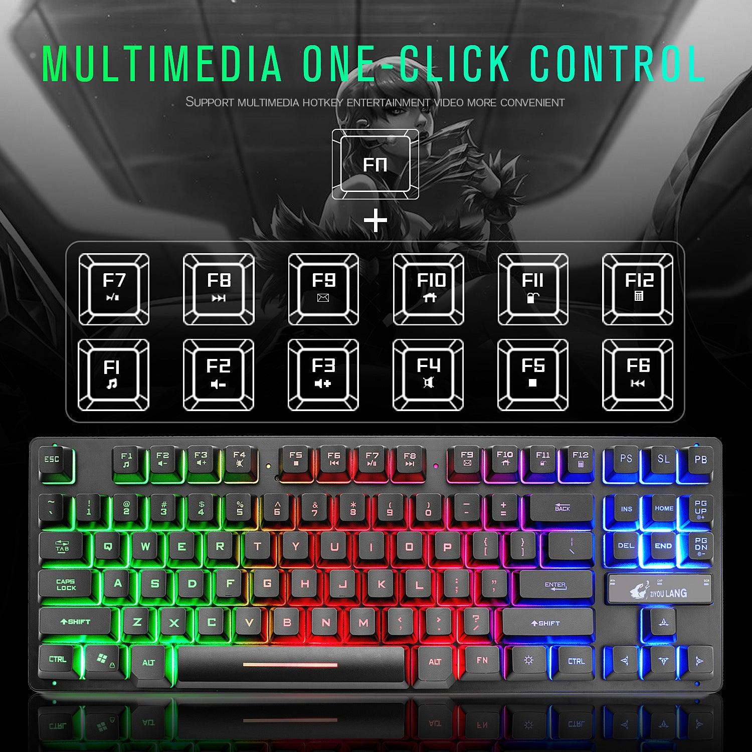 Electronic Games Mechanical Keyboard – Ultimate Gaming Experience with Precision Keys - LIFE STORES UGANDA
