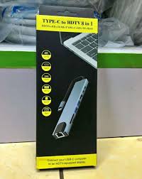 Type-C,  8-in-1 USB-C Hub – Power, Ports & 4K in Your Pocket