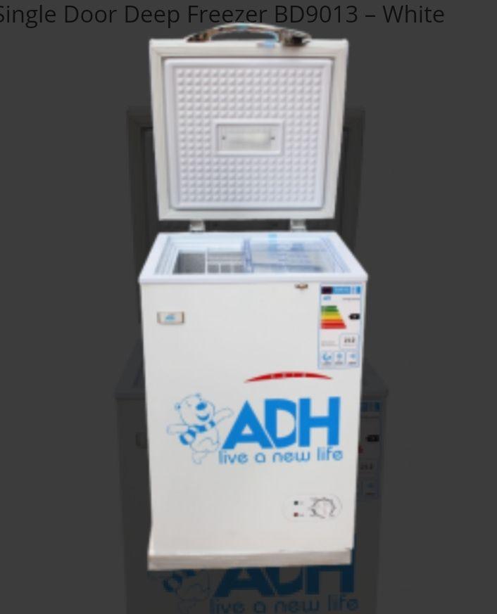 ADH 130 – Litres Chest Freezer, Single Door Deep Freezer BD9013 - LIFE STORES UGANDA