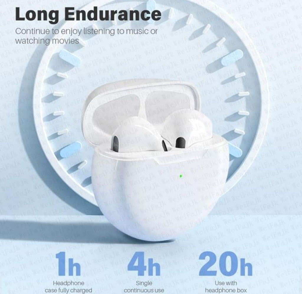 AirPods Pro 6 – Wireless Earbuds, Active Noise Cancelling, Hi-Fi Sound, Charging Case Included