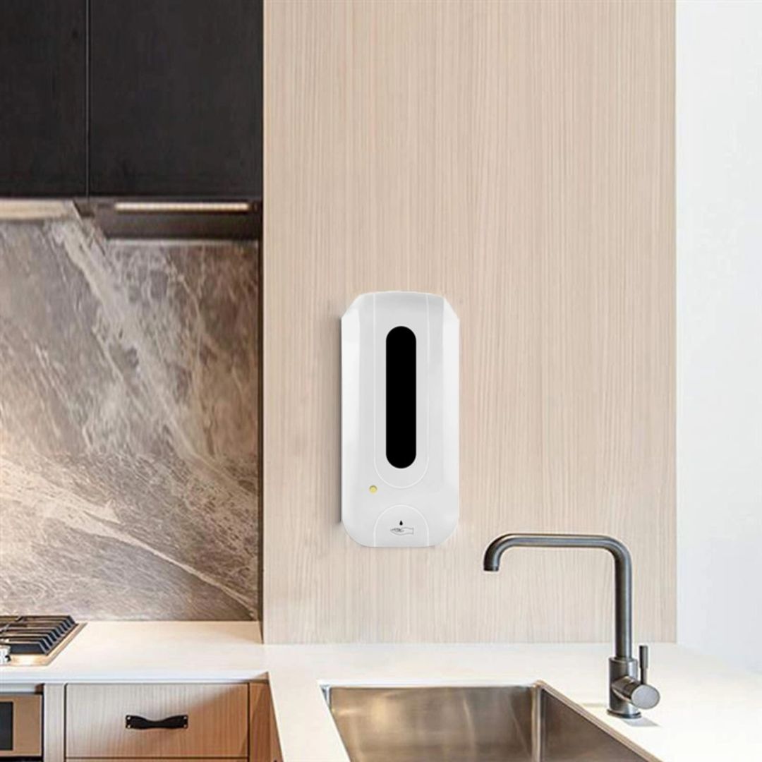 Automatic 1000ml Hand Sanitizer Dispenser – Touchless Infrared Sensor, Wall Mountable, Kids-Friendly, Space-Saving