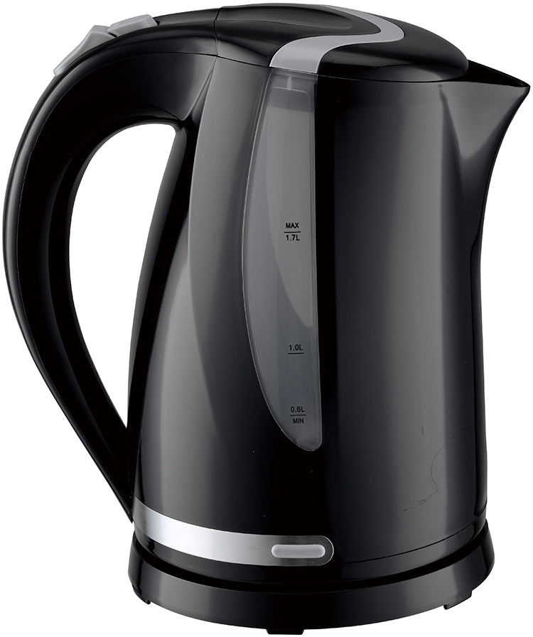 Abans HHB1743 Electric Kettle – 1.7L Stainless Steel Cordless Jug with Boil-Dry Protection