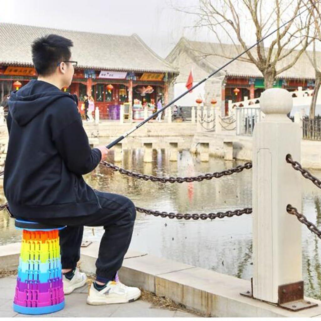 Adjustable, Folding Camping Stool – Portable and Sturdy for Indoor and Outdoor Use - LIFE STORES UGANDA