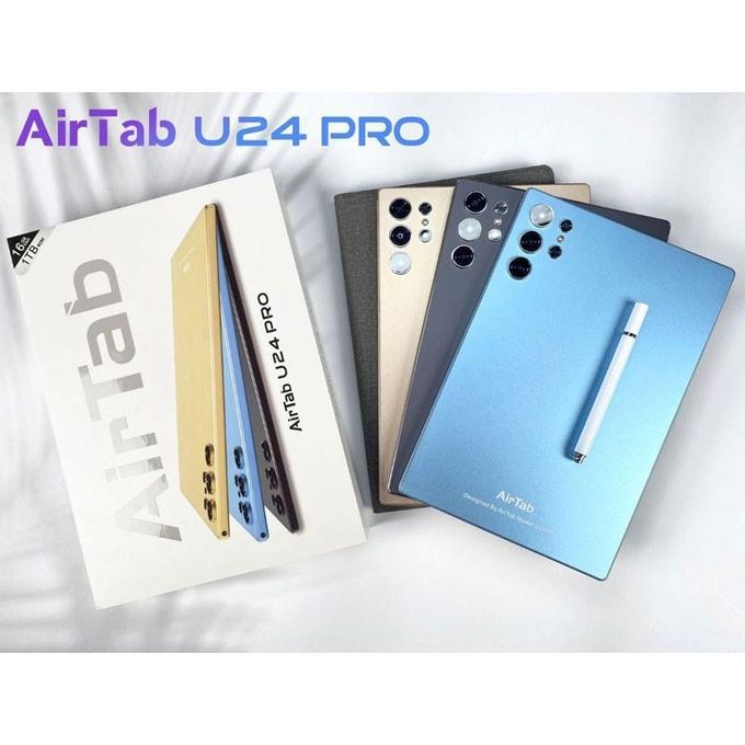 AirTab U24 PRO Tablet | 10.1" FHD 16GB RAM 1TB Storage 5G Android 13