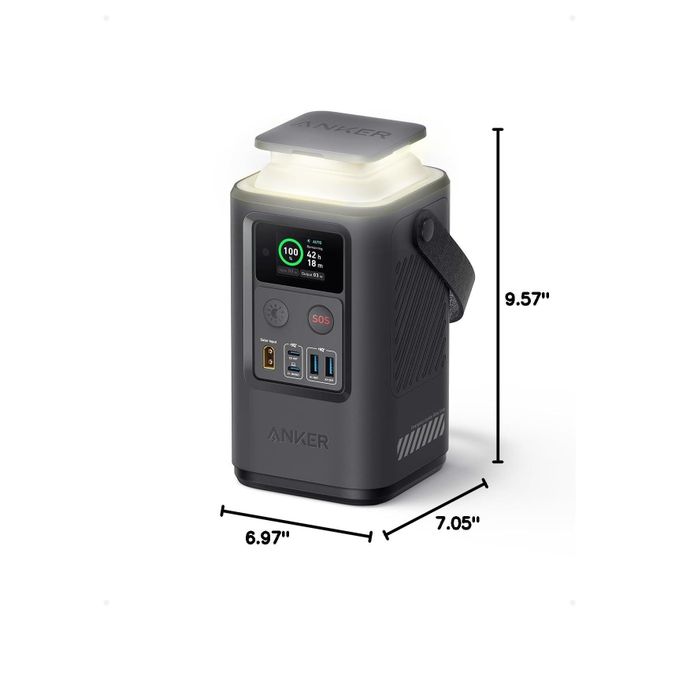 Anker 548 Power Bank | 192Wh LiFePO4 Battery & 60W Fast Charging