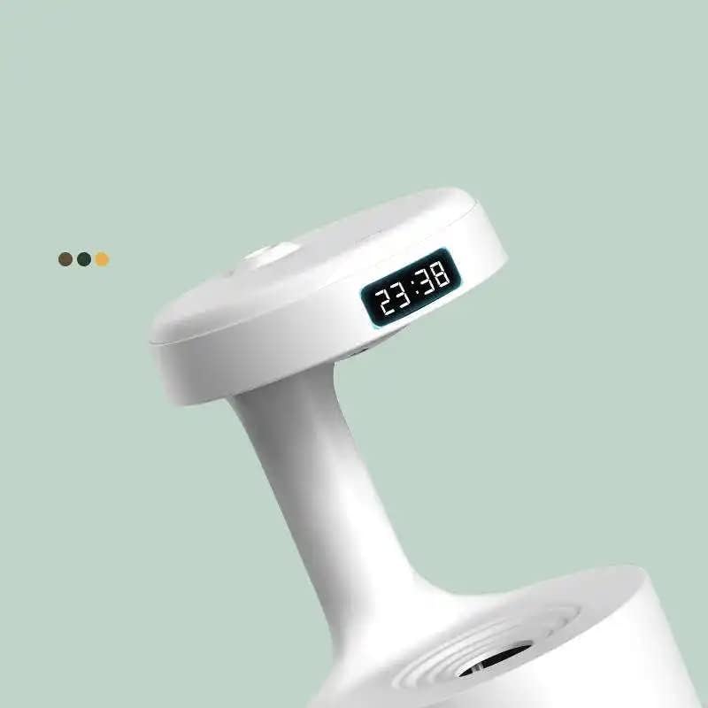 Anti-Gravity Levitating Water Droplet Humidifier – 800ml with Clock & Auto Shut-Off