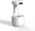 Anti-Gravity Levitating Water Droplet Humidifier – 800ml with Clock & Auto Shut-Off