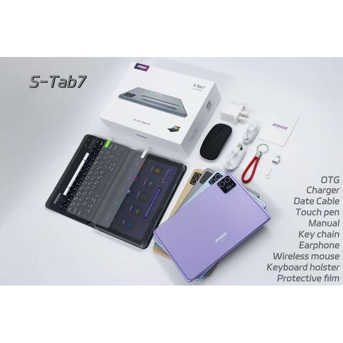 Atouch S-Tab7 Android Tablet | 10" HD 16GB RAM 1TB Storage 12000mAh Battery