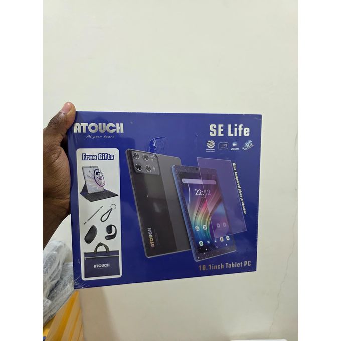 Atouch SE Life Android Tablet | 10" HD 18GB RAM 512GB Storage 12000mAh