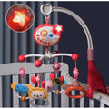 Crib Mobile with Music Box & Night Light | Bed Bell Hanging Holder with 20+ Songs, Stories & Lights | Musical Mobile for Newborn 6+ Months, Arch Holder