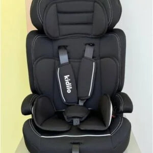 Kidilo 3-in-1 Baby Car Seat Booster | Height Adjustable, 5-Point Harness | For 9 Months to 12 Years (9-36kg) | Machine Washable Cover