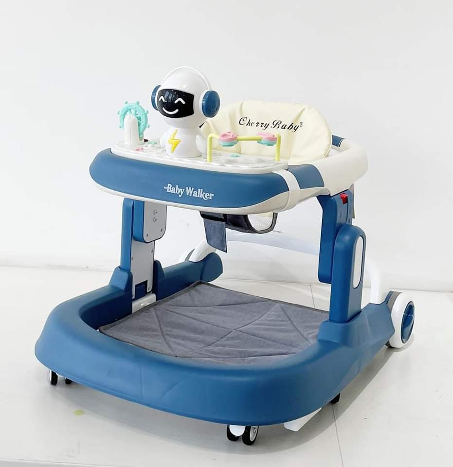 Learning Training Activity Baby Walker with Wheels | Multifunctional Seat Toys & Push Walker for Toddlers | Educational Walking Aid