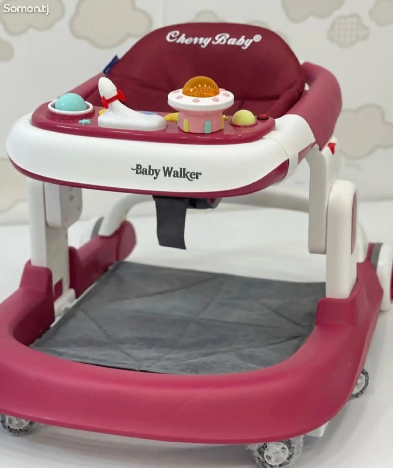 Learning Training Activity Baby Walker with Wheels | Multifunctional Seat Toys & Push Walker for Toddlers | Educational Walking Aid