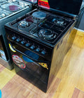 Blueflame 50x50cm Gas Cooker – 3 Gas Burners, 1 Electric Plate, & Electric Oven - LIFE STORES UGANDA