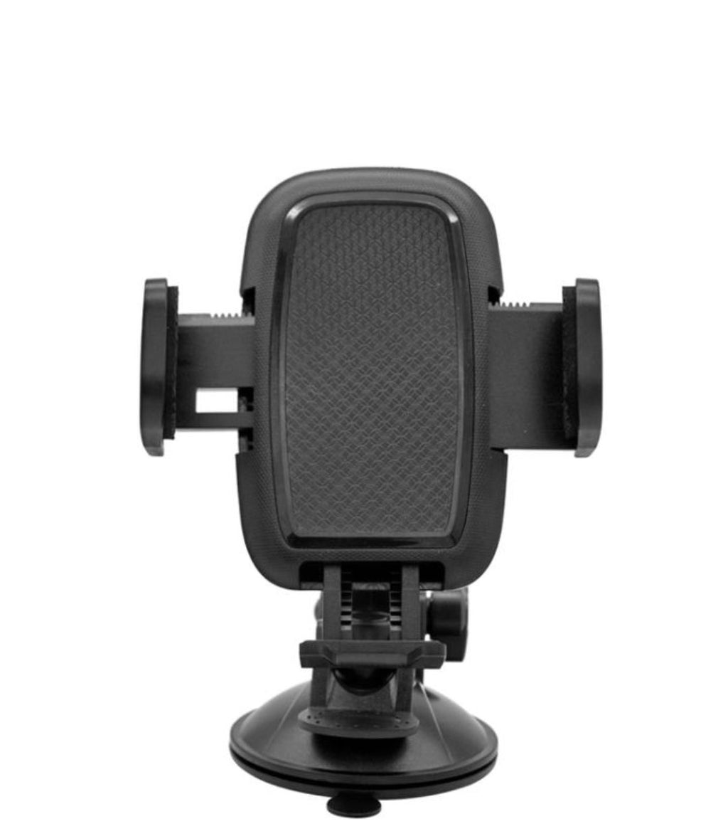 Universal Car Phone Holder – 360° Rotatable Mount for 4–6.3" Smartphones, Strong Suction, Durable Build