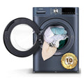 CHiQ 10kg Front Load Washing Machine – AI One-Touch, 1400 RPM Inverter Motor, 15 Programs & Counter Depth Design