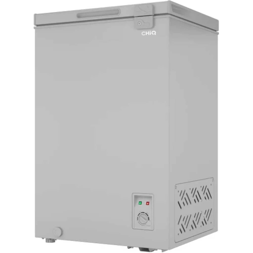 CHiQ 130L Chest Freezer – Compact Deep Freezer, Single Door, Adjustable Temperature – CCF130DWK3 (3 Years Warranty)