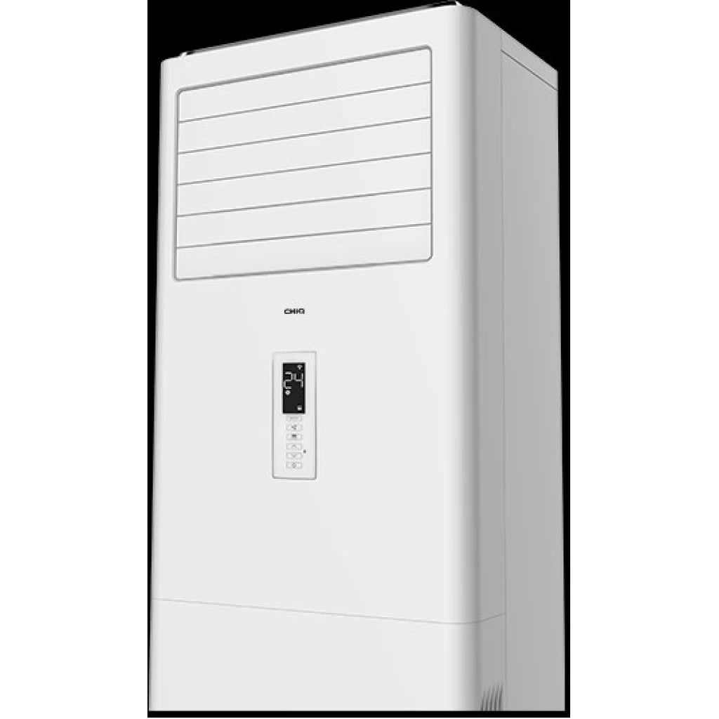 CHiQ 36000 BTU Floor Standing Air Conditioner – Powerful Cooling & Heating, R410a Refrigerant, Commercial Grade – White