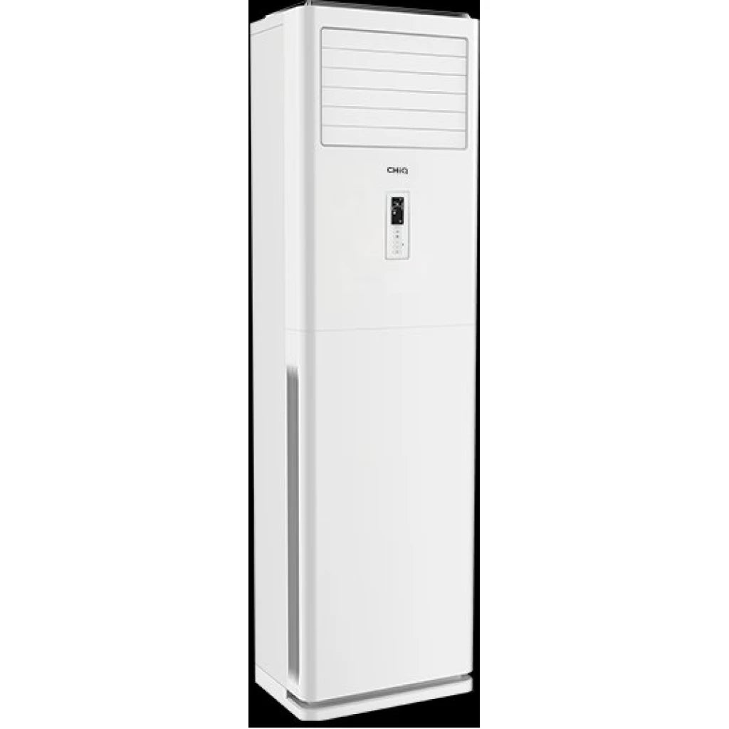 CHiQ 36000 BTU Floor Standing Air Conditioner – Powerful Cooling & Heating, R410a Refrigerant, Commercial Grade – White
