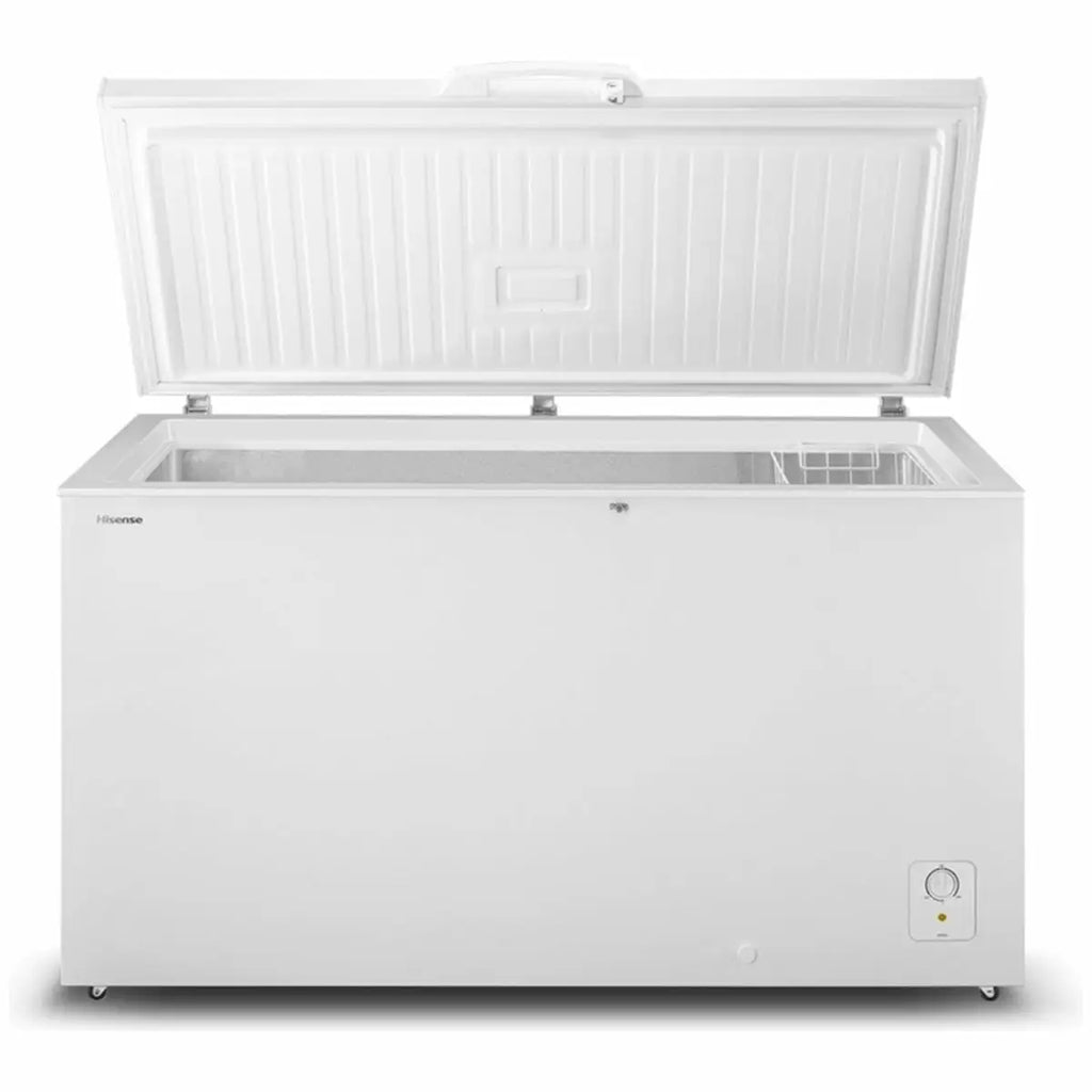 CHiQ 500L Chest Freezer – Large Capacity Deep Freezer, Adjustable Temperature Control, Lock & Castor Wheels – CCF520 (3 Years Warranty)