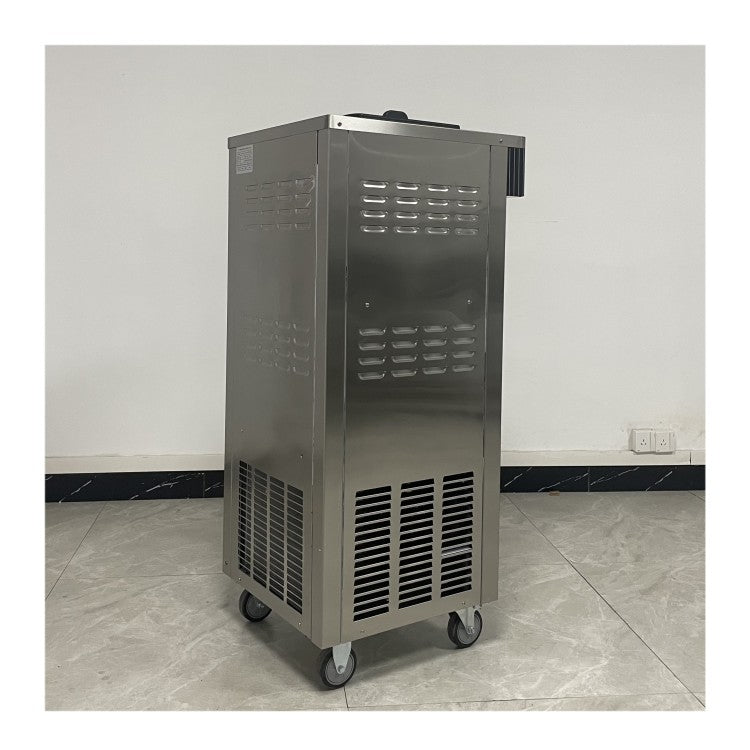 Commercial Ice Cream Machine –  2200W Soft Serve Maker | 3 Nozzles, 12L Capacity | Stainless Steel & Fully Automatic