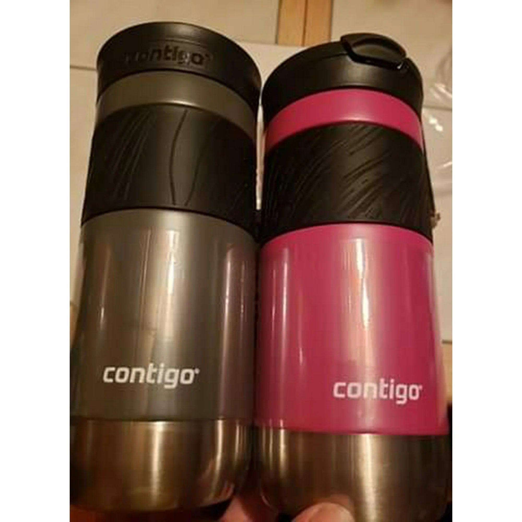 Contigo SnapSeal Byron Vacuum-Insulated Stainless Steel Travel Mug - 16 oz (473 ml) Leak-Proof Thermal Mug