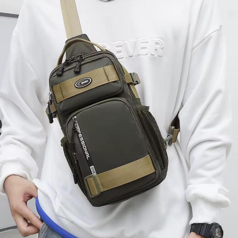 Handcuffs Cross Body Sling Bag for Men & Women | Anti-Theft Crossbody Chest Bag