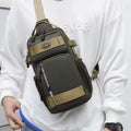 Handcuffs Cross Body Sling Bag for Men & Women | Anti-Theft Crossbody Chest Bag