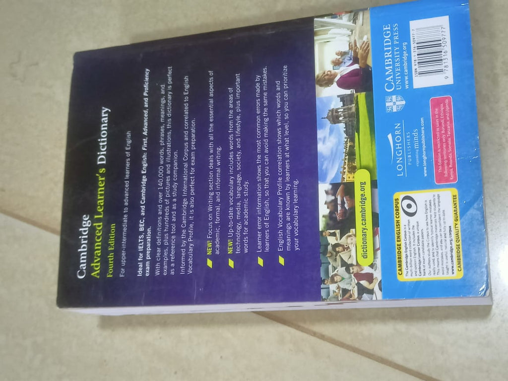 Cambridge Advanced Learner's Dictionary Fourth Edition | with CD-ROM | 140,000+ Words for C1-C2 Learners | Ideal for IELTS, FCE, CAE, CPE & BEC Exam Preparation