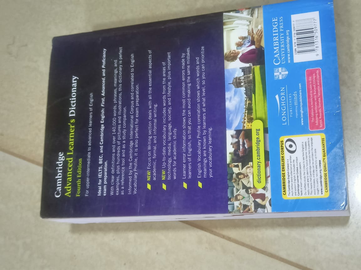 Cambridge Advanced Learner's Dictionary Fourth Edition | with CD-ROM | 140,000+ Words for C1-C2 Learners | Ideal for IELTS, FCE, CAE, CPE & BEC Exam Preparation